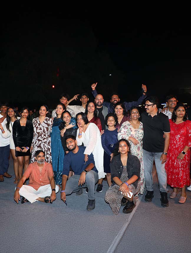 Alumni meet at Go Ranch Resort – group gathering and reunion celebrations near Hyderabad