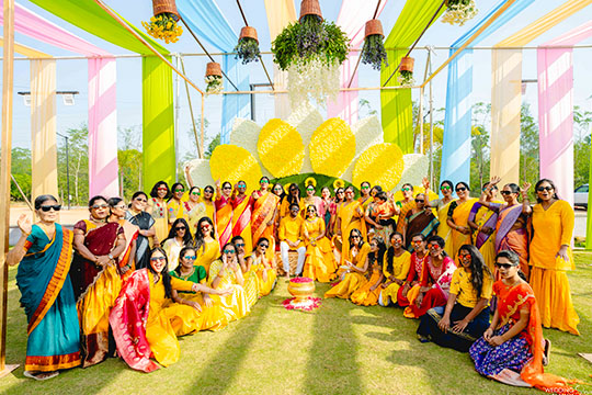 Go Ranch Resort – Top-rated resort near Hyderabad for vibrant Haldi celebrations and family events